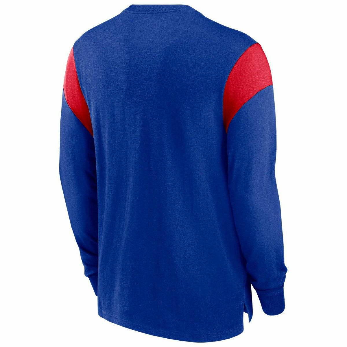 New England Patriots NFL Historic Nike Slub Long Sleeve Shirt Blue - Taass Online