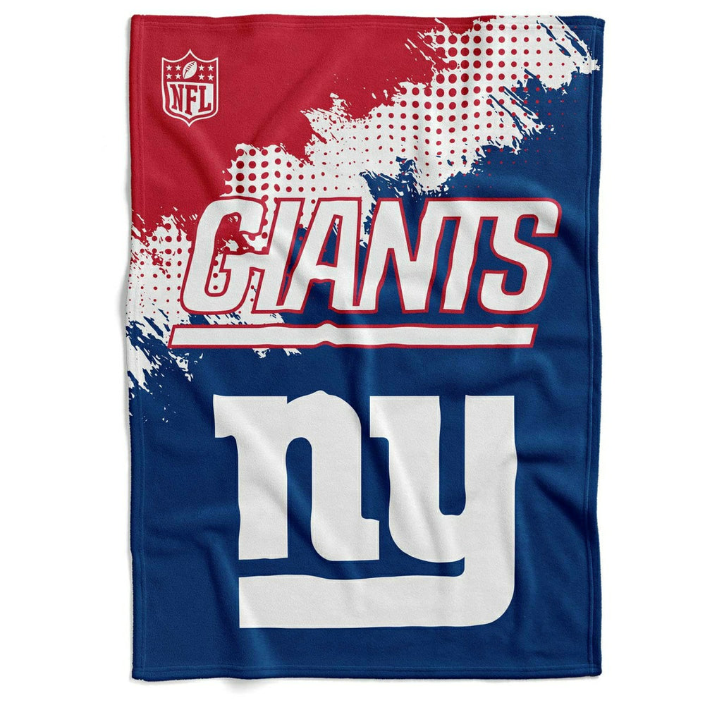 New York Giants Corner Fleece NFL Blanket - Taass Online