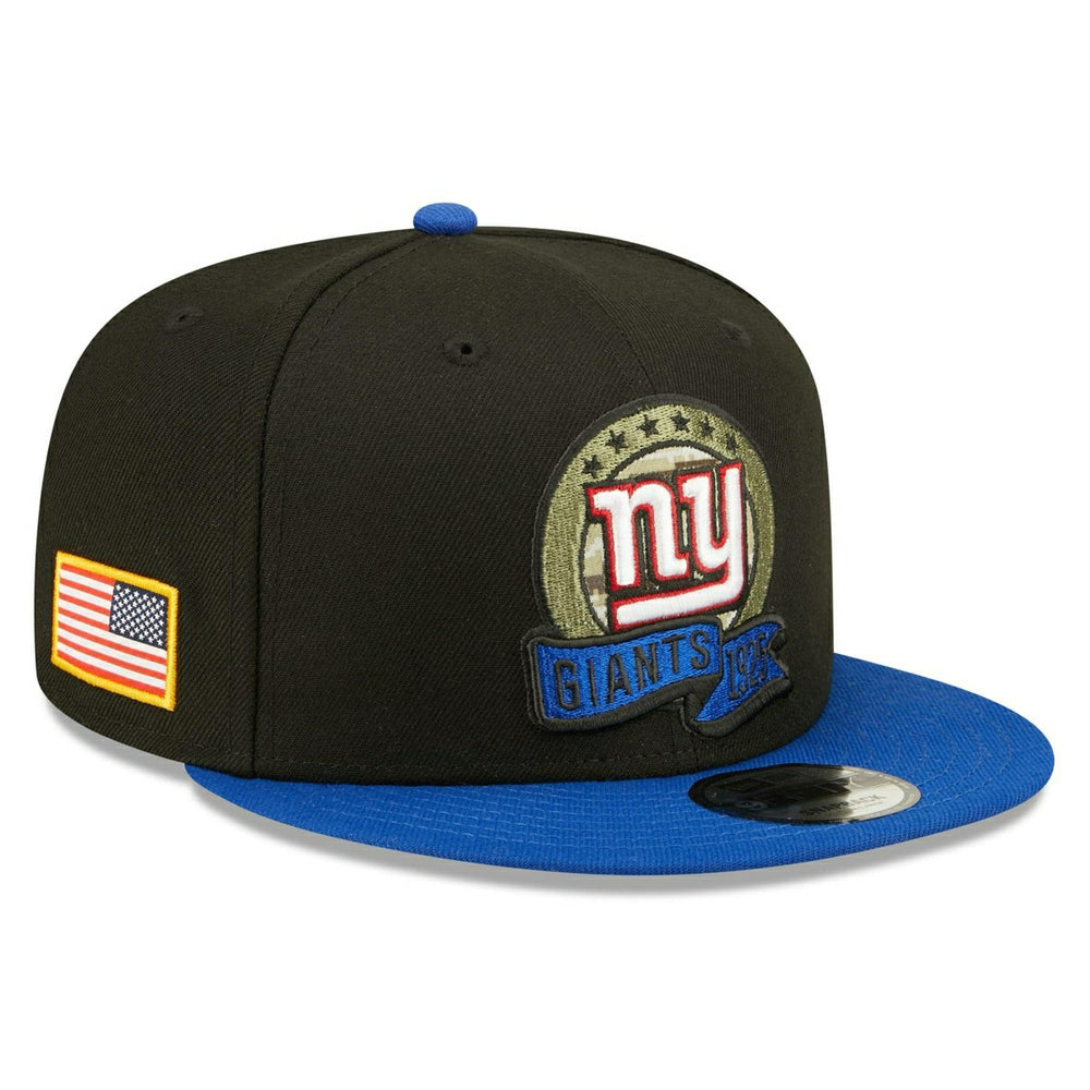 New York Giants 2022 NFL On-Field Salute to Service New Era 9FIFTY Snapback Cap - Taass outlet