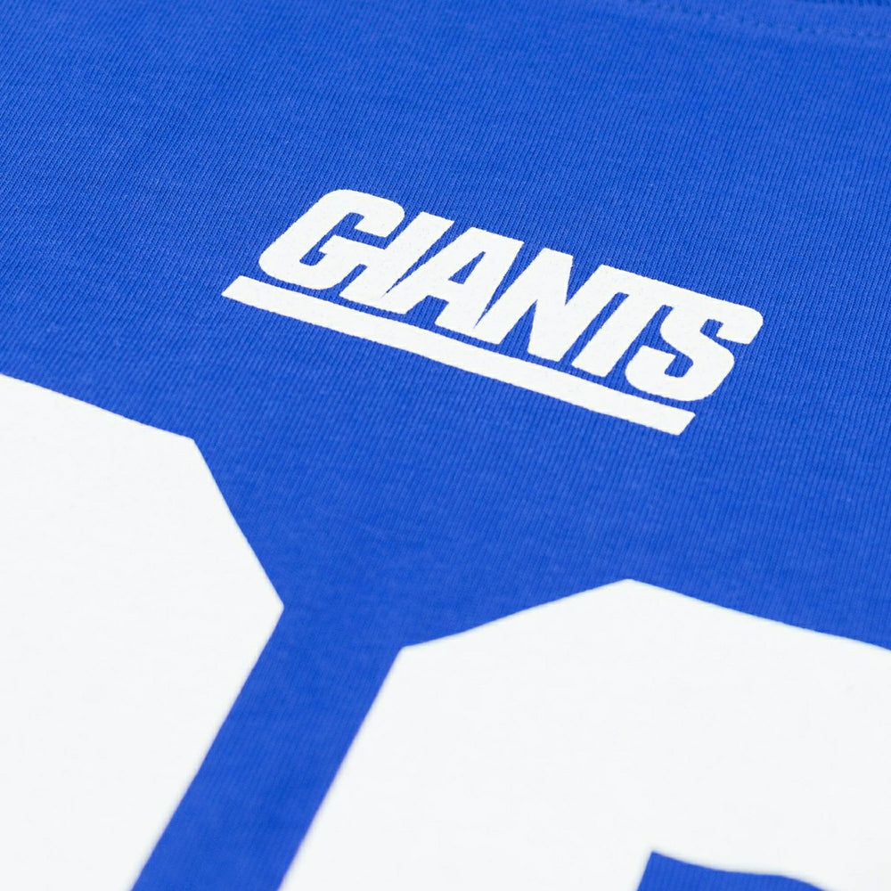 Saquon Barkley #26 New York Giants Iconic Player NFL T-Shirt Blue - Taass outlet