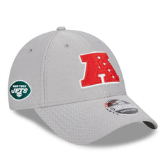 New York Jets AFC 2024 Pro Bowl New Era Stretch-Snap 9FORTY NFL Cap Gray - Taass Online