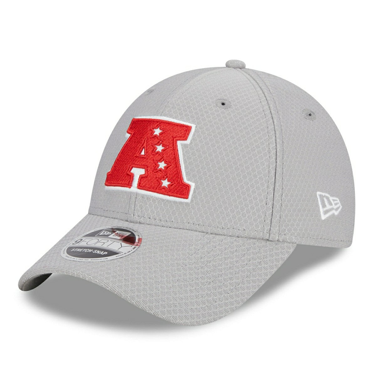 New York Jets AFC 2024 Pro Bowl New Era Stretch-Snap 9FORTY NFL Cap Gray - Taass Online
