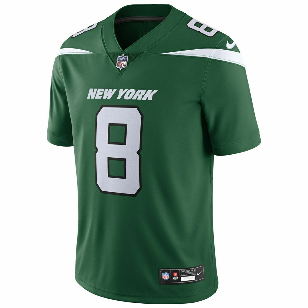 Aaron Rodgers #8 New York Jets Nike Vapor Untouchable Limited NFL Jersey Green - Taass US