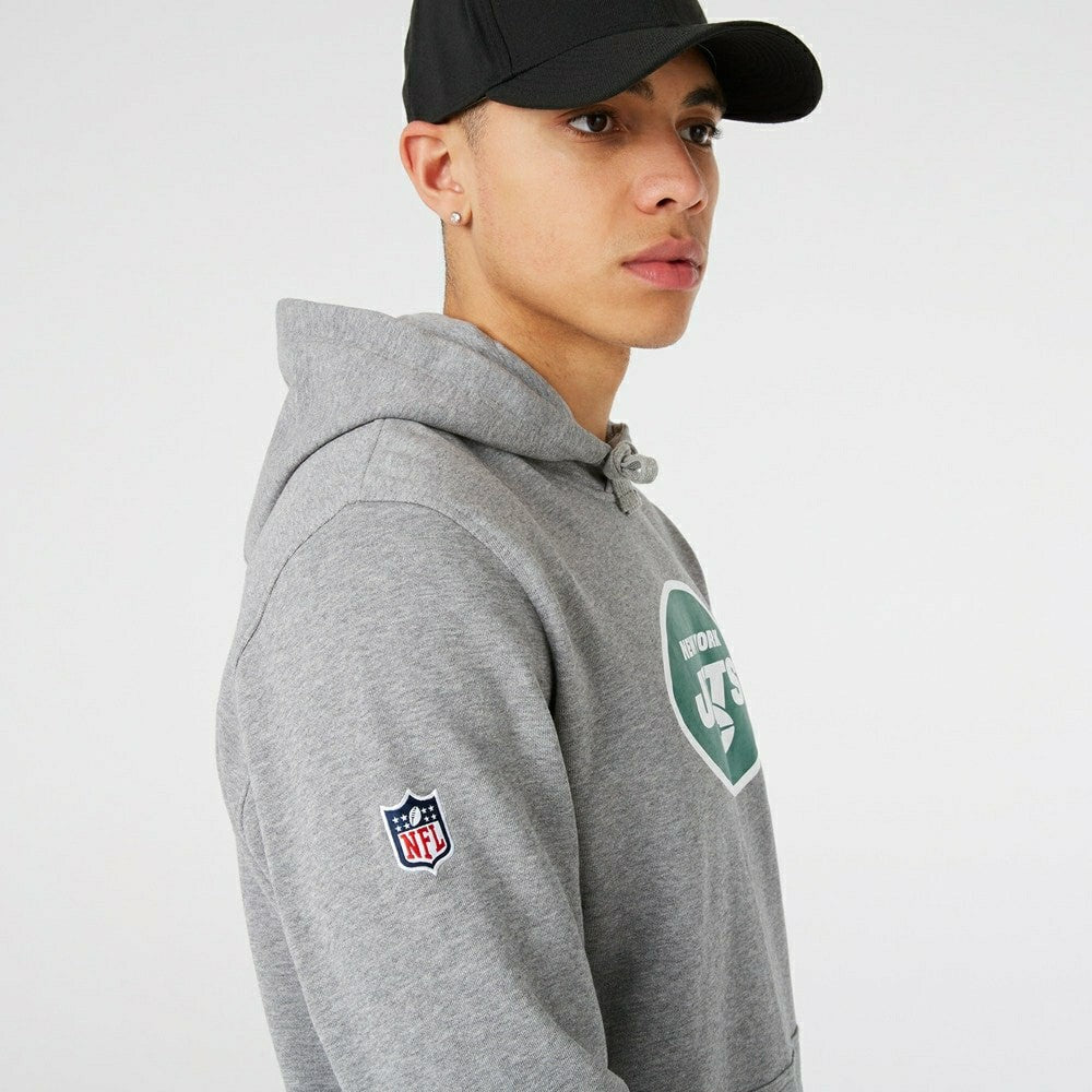 New York Jets Logo Hoodie New Era NFL Sweatshirt - Taass on sale