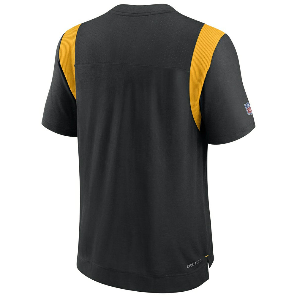 Pittsburgh Steelers 2022 NFL Sideline Nike Performance Player Top Black - Taass for sale