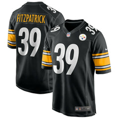 Minkah Fitzpatrick #39 Pittsburgh Steelers Nike Game NFL Football Jersey Black - Taass US