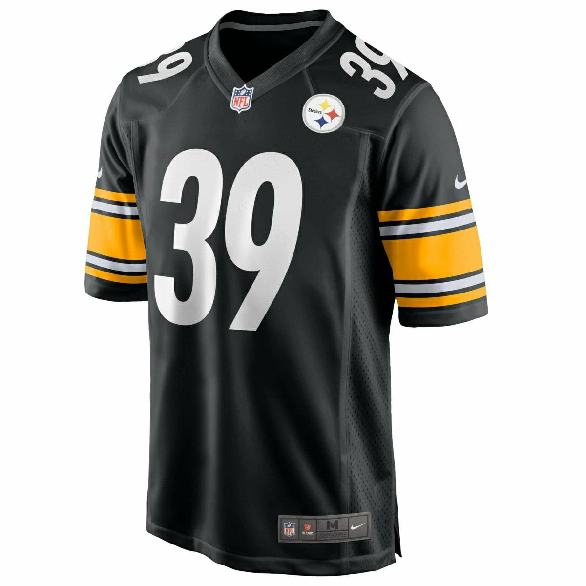Minkah Fitzpatrick #39 Pittsburgh Steelers Nike Game NFL Football Jersey Black - Taass US