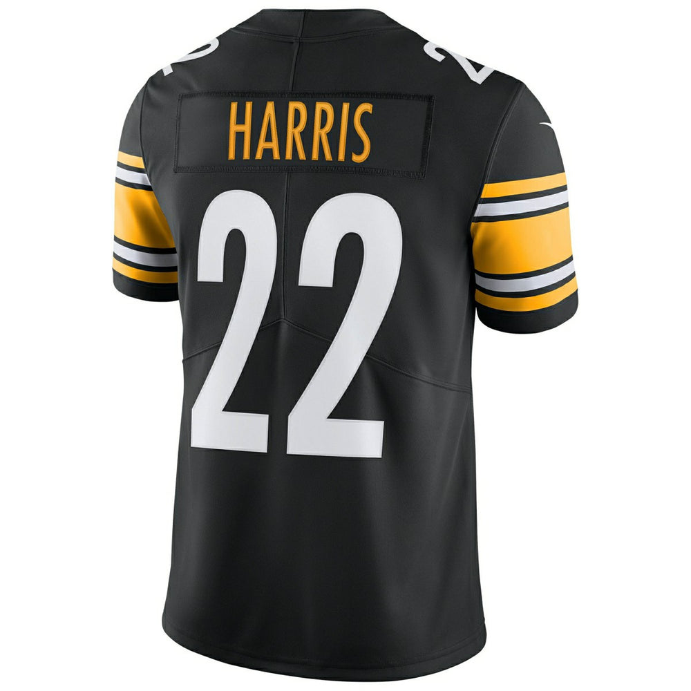 Najee Harris #22 Pittsburgh Steelers Nike Vapor Limited NFL Jersey Black - Taass sale