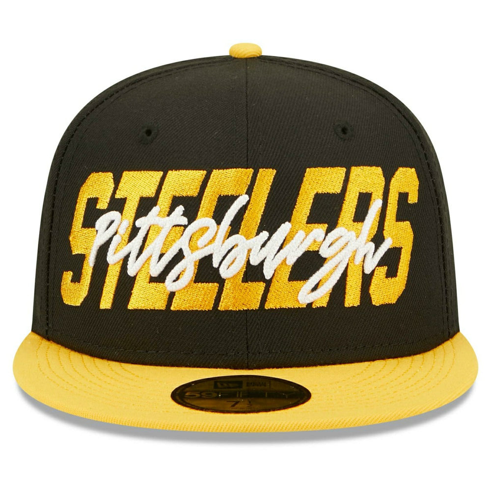 Pittsburgh Steelers 2022 NFL Draft On-Stage New Era 59FIFTY Fitted Cap - Taass outlet