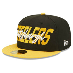 Pittsburgh Steelers 2022 NFL Draft On-Stage New Era 59FIFTY Fitted Cap - Taass outlet
