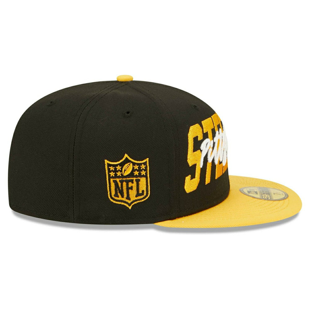 Pittsburgh Steelers 2022 NFL Draft On-Stage New Era 59FIFTY Fitted Cap - Taass outlet
