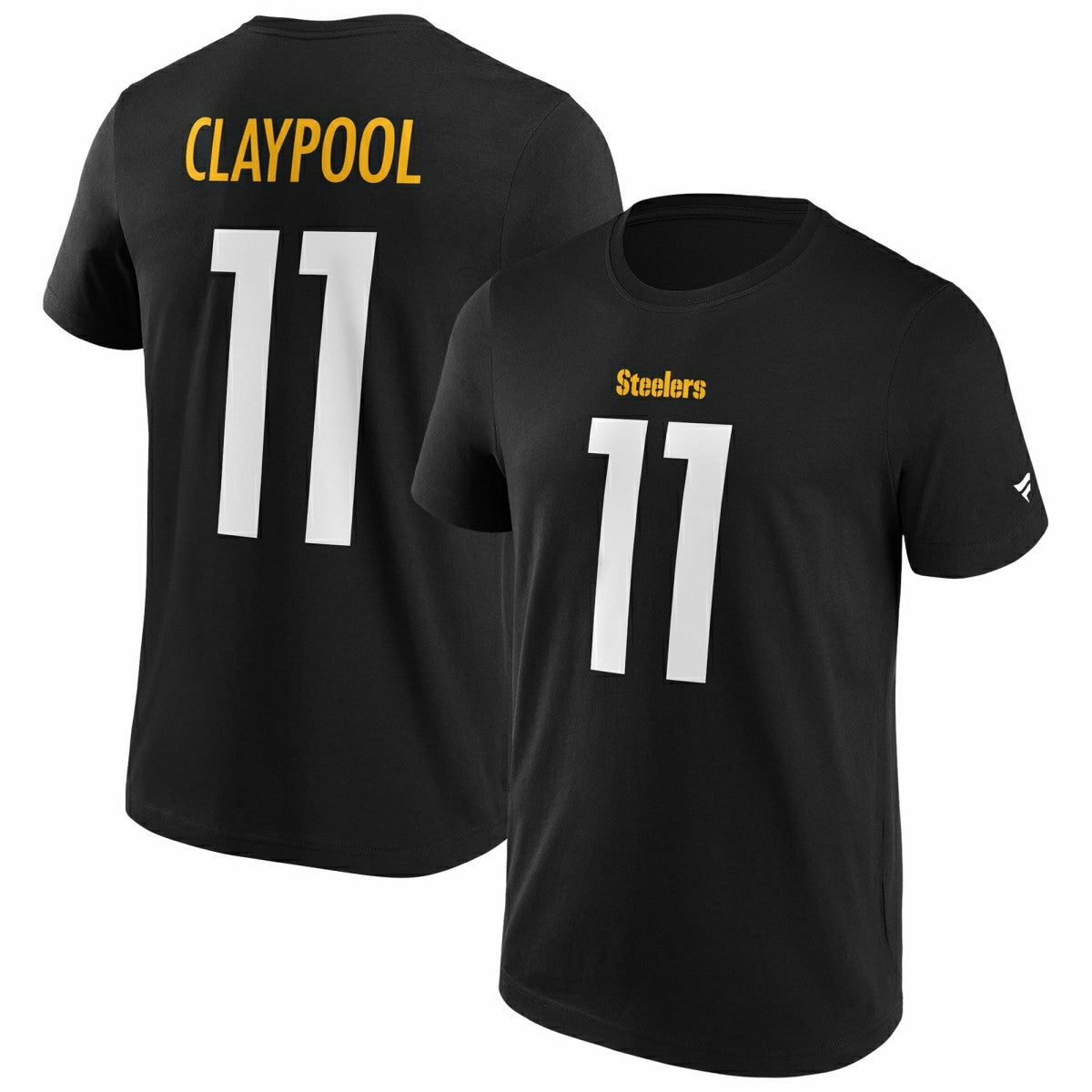 Chase Claypool #11 Pittsburgh Steelers Iconic Player NFL T-Shirt Schwarz - Taass US