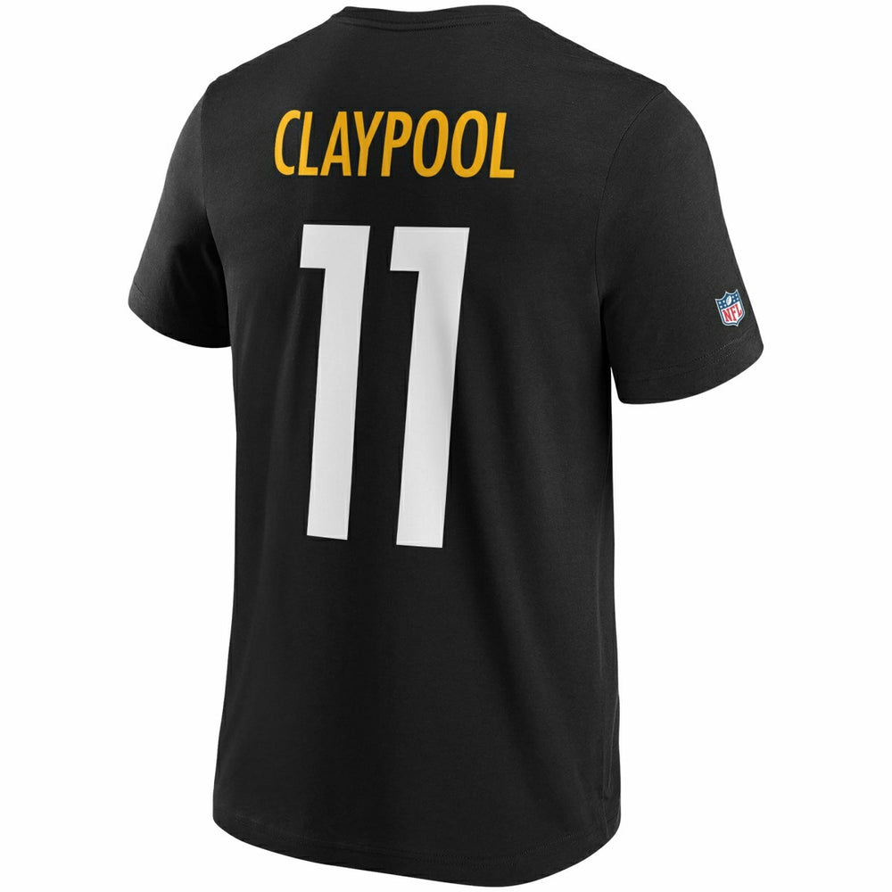 Chase Claypool #11 Pittsburgh Steelers Iconic Player NFL T-Shirt Schwarz - Taass US