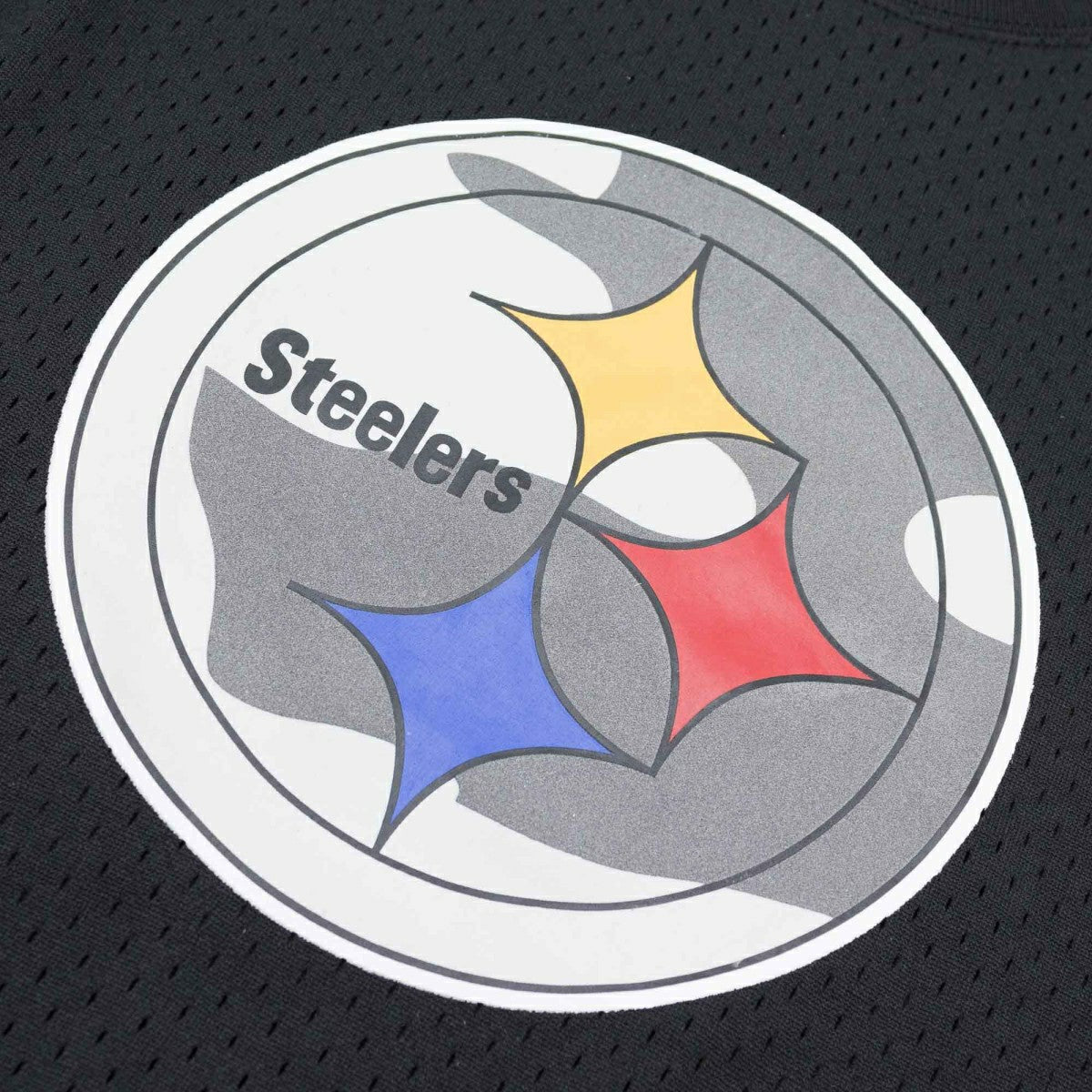 Pittsburgh Steelers Mitchell & Ness Camo Reflective NFL Crew Mesh Jersey - Taass for sale