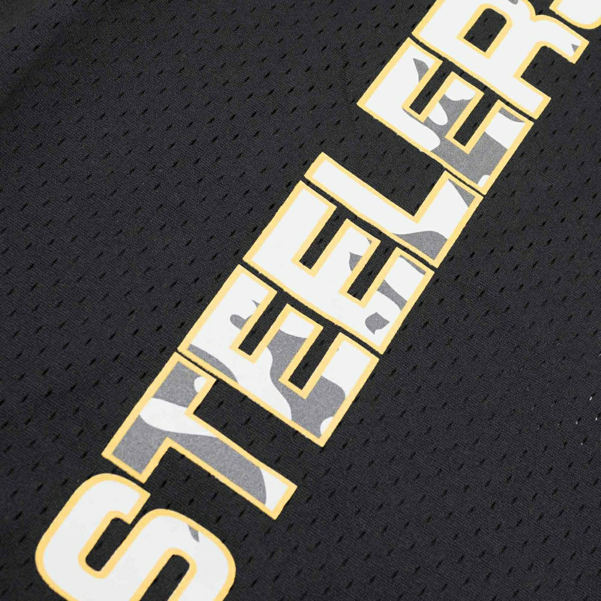 Pittsburgh Steelers Mitchell & Ness Camo Reflective NFL Crew Mesh Jersey - Taass for sale