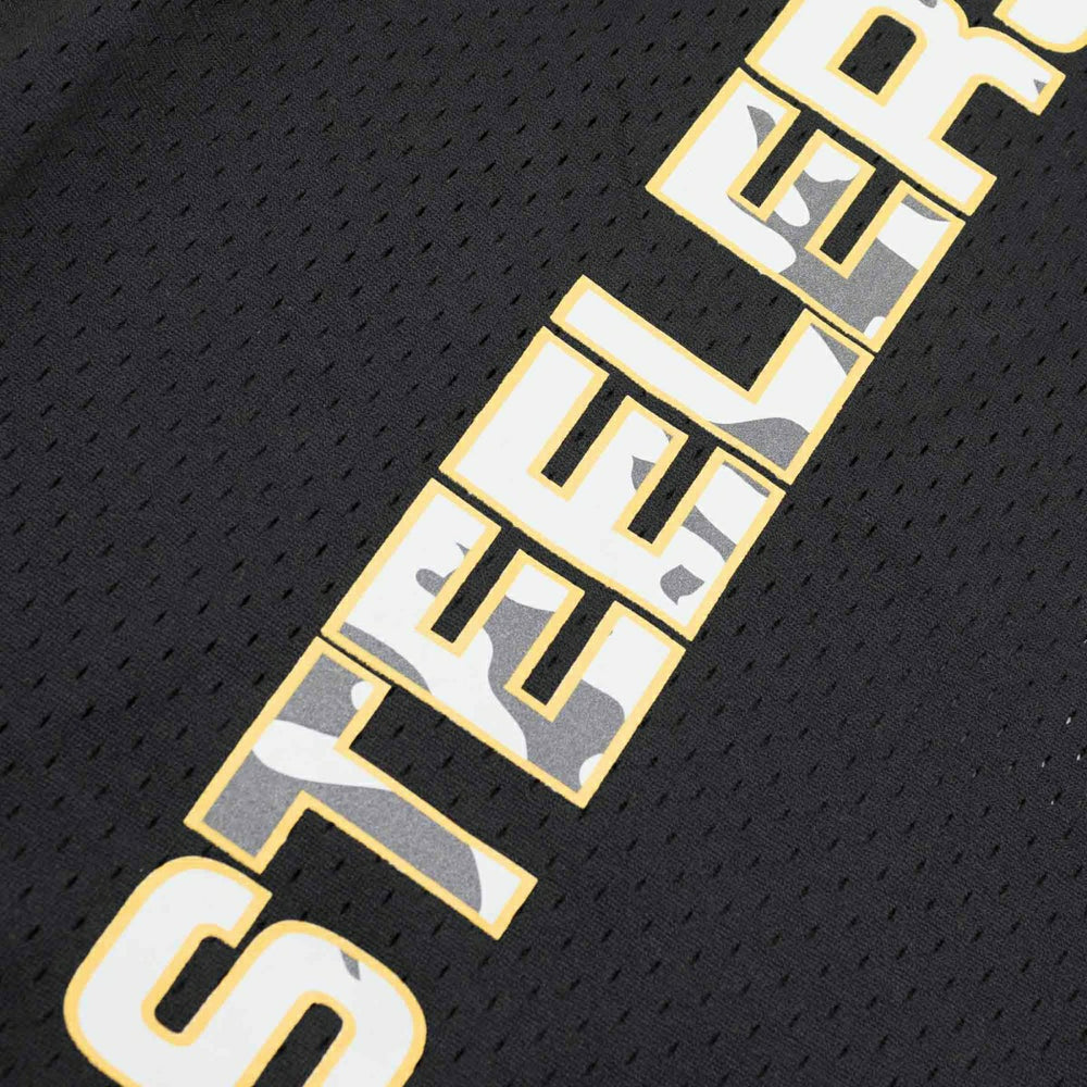 Pittsburgh Steelers Mitchell & Ness Camo Reflective NFL Crew Mesh Jersey - Taass for sale