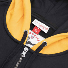 Pittsburgh Steelers Mitchell & Ness NFL Full Zip Fleece Hoodie - Taass Online