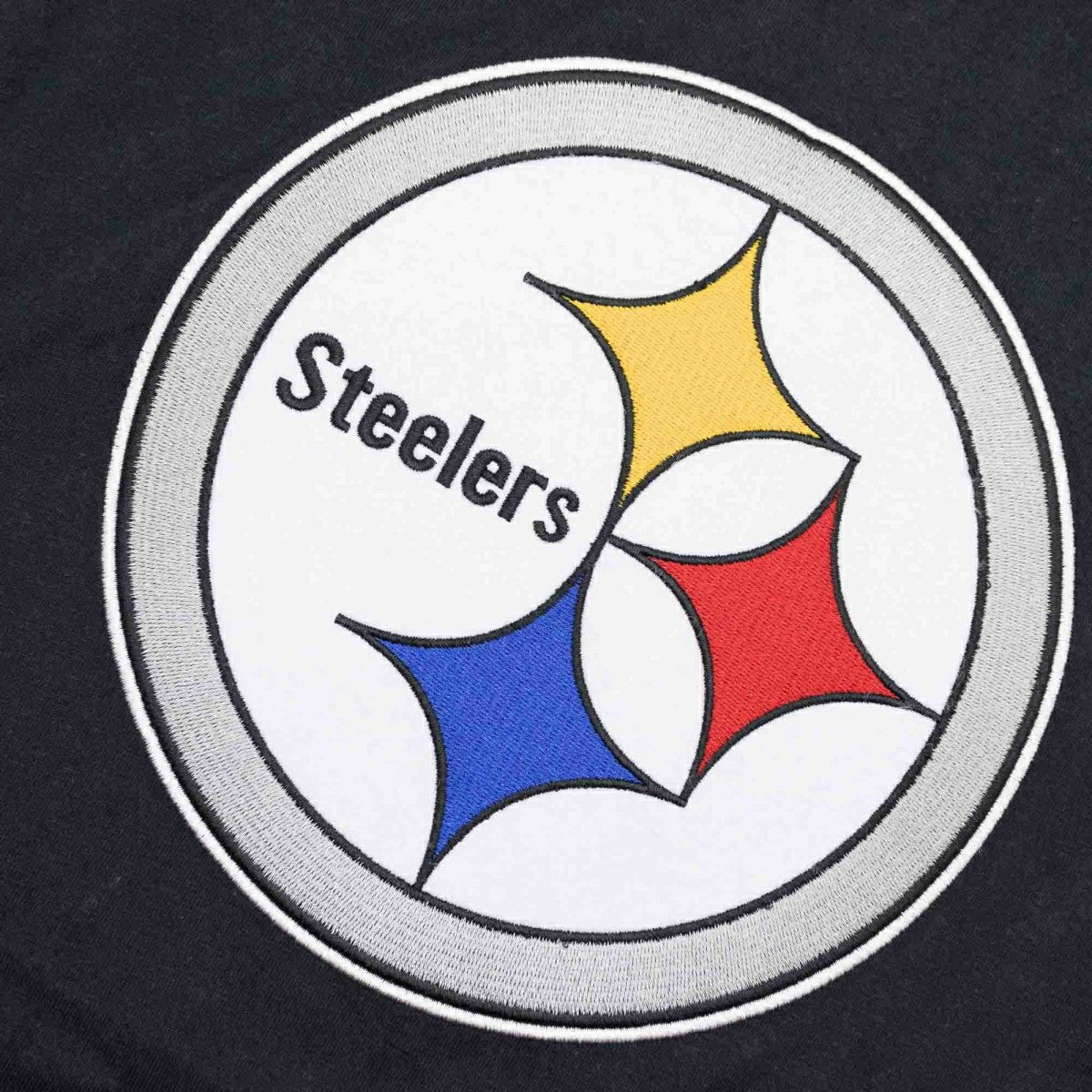 Pittsburgh Steelers Color Blocked Mitchell & Ness Lightweight NFL Hoodie - Taass discount