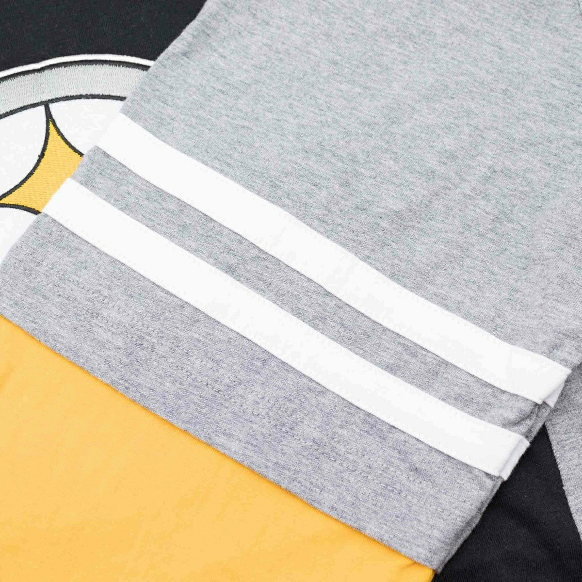 Pittsburgh Steelers Color Blocked Mitchell & Ness Lightweight NFL Hoodie - Taass discount