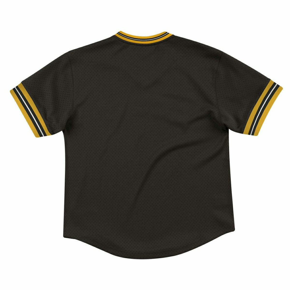 Pittsburgh Steelers Unbeaten Mitchell & Ness NFL V-Neck Mesh Shirt Black - Taass US
