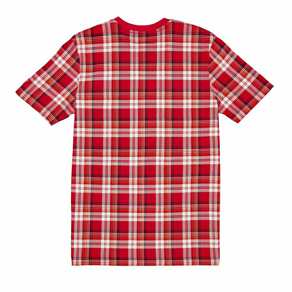 San Francisco 49ers Plaid 2024 New Era 3rd Down NFL T-Shirt Red - Taass Online