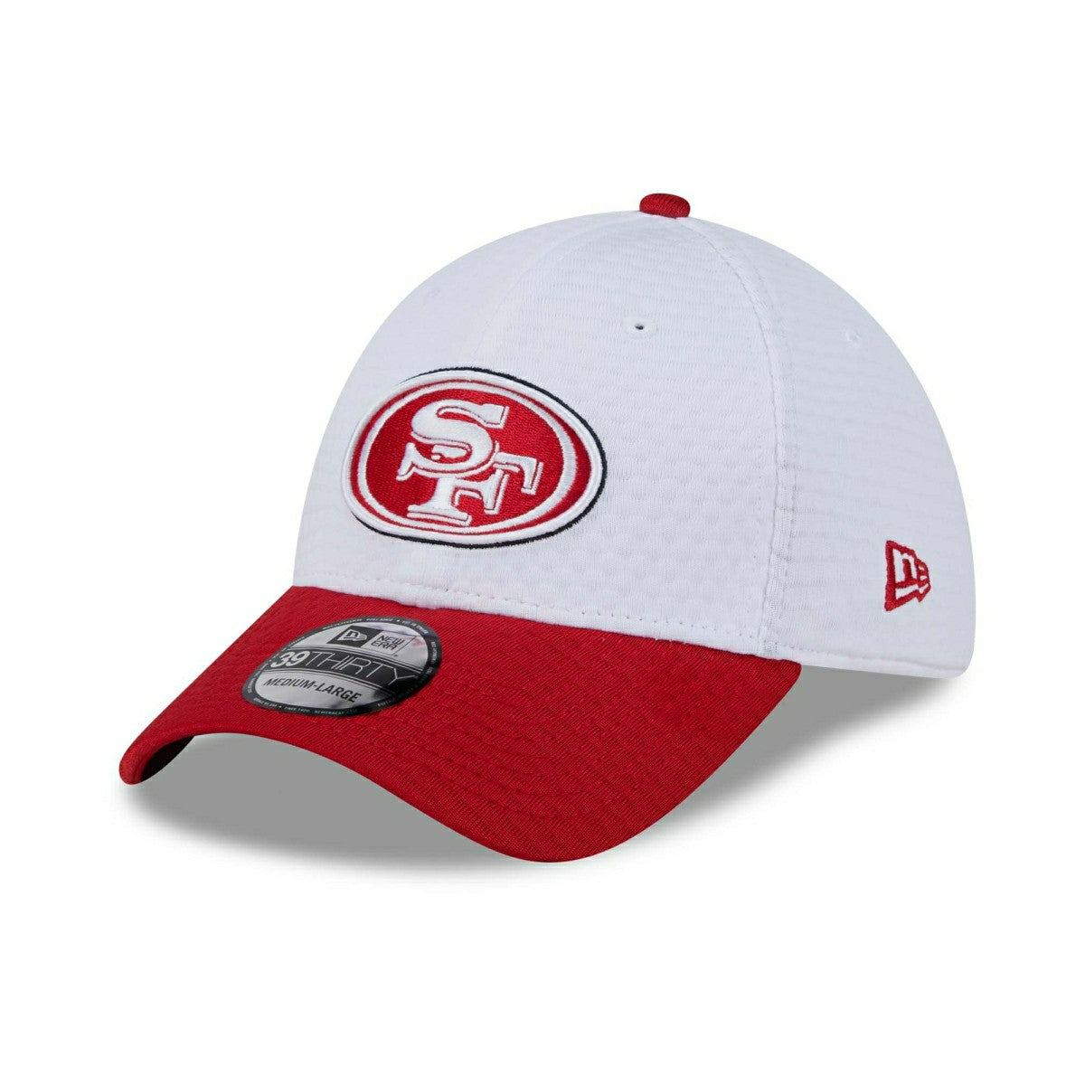 San Francisco 49ers 2024 NFL Training Camp New Era 39THIRTY Flex Cap White - Taass US