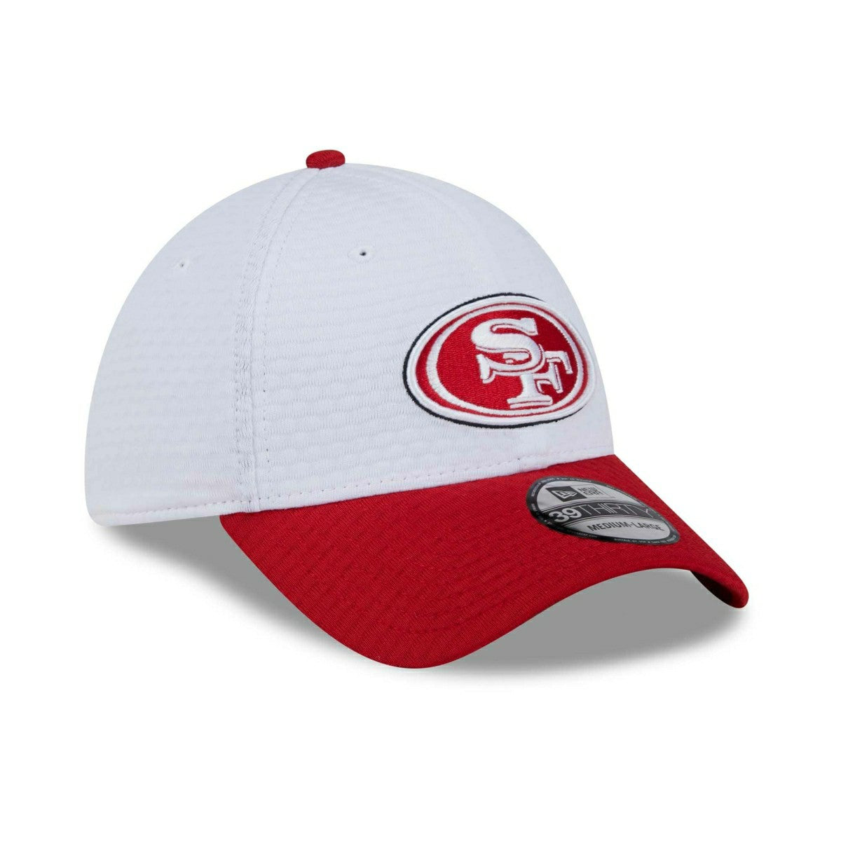 San Francisco 49ers 2024 NFL Training Camp New Era 39THIRTY Flex Cap White - Taass US