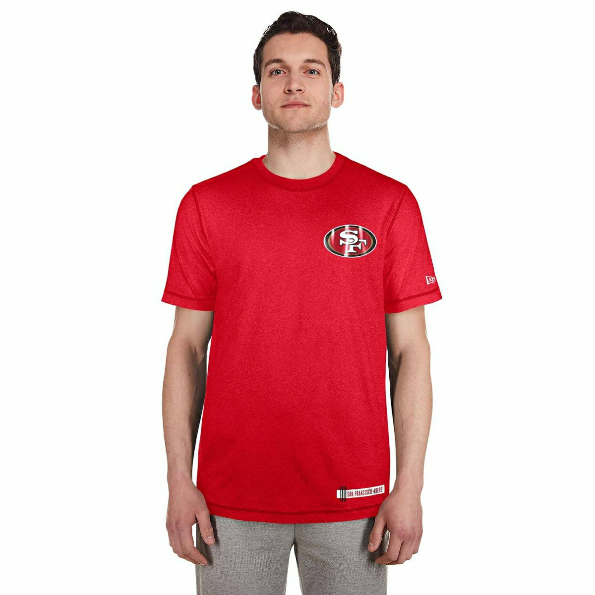 San Francisco 49ers 2024 NFL Training New Era Performance T-Shirt - Taass on sale