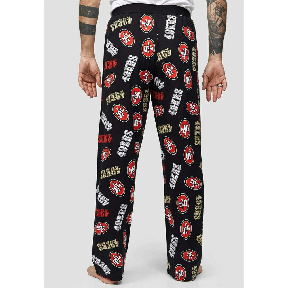 San Francisco 49ers Recovered NFL Lounge Pants Black - Taass outlet