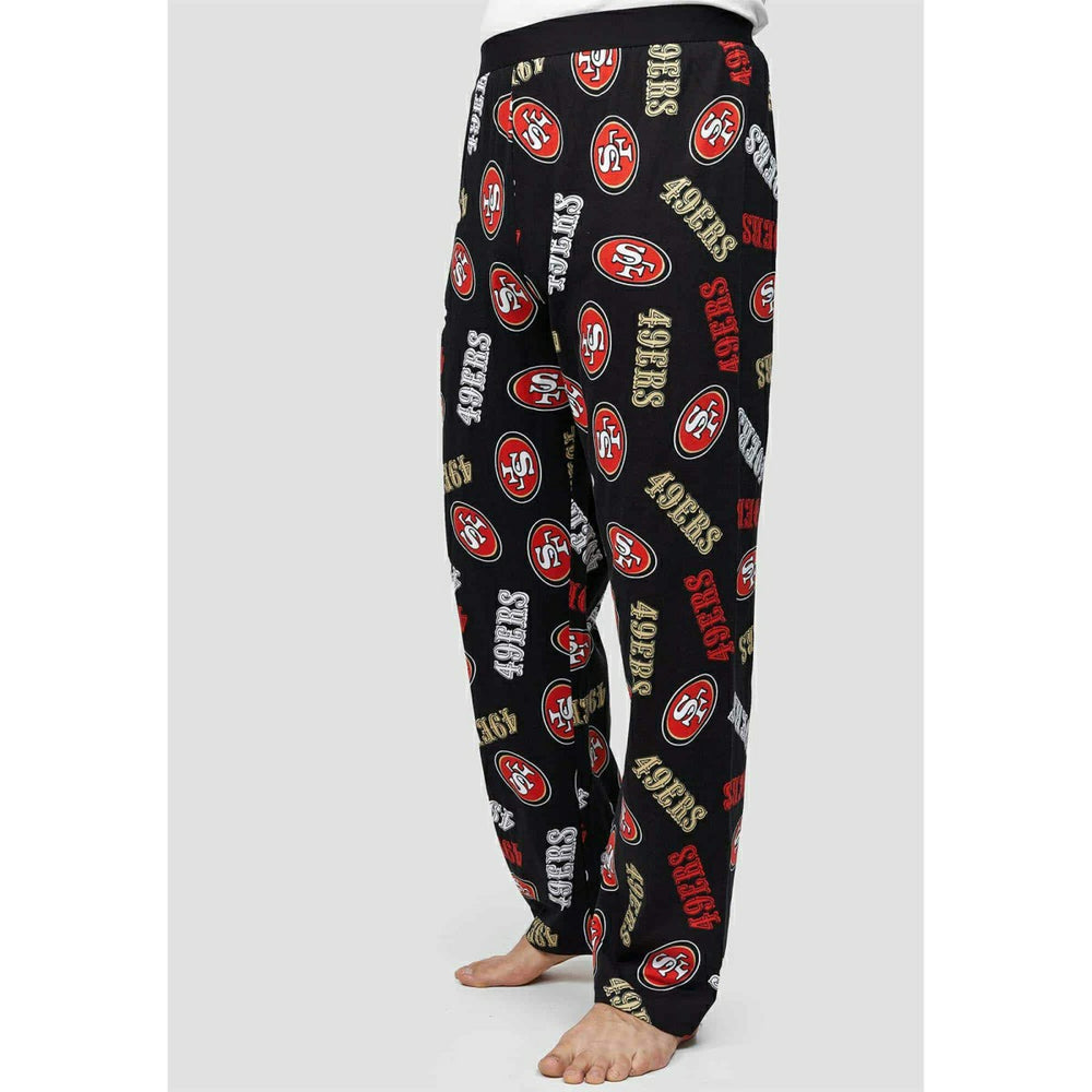 San Francisco 49ers Recovered NFL Lounge Pants Black - Taass outlet