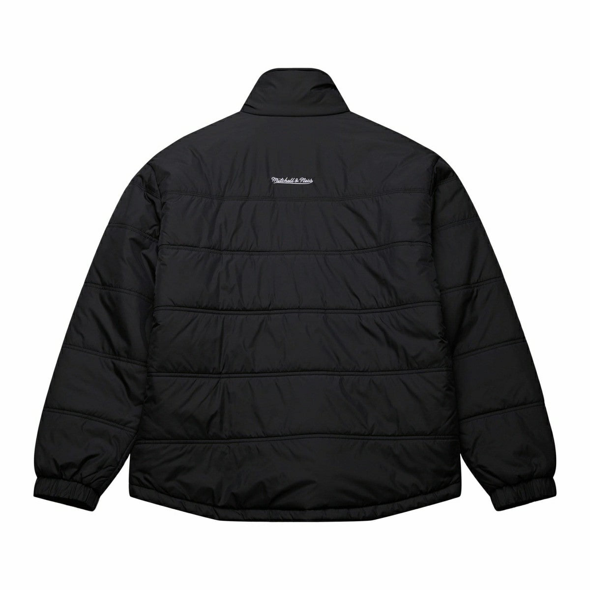 San Francisco 49ers Mitchell & Ness In The Clutch Puffer NFL Jacket Black - Taass US