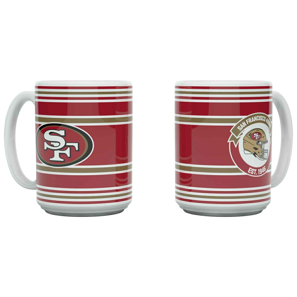San Francisco 49ers Established Jumbo Mug (450 ml) - Taass on sale