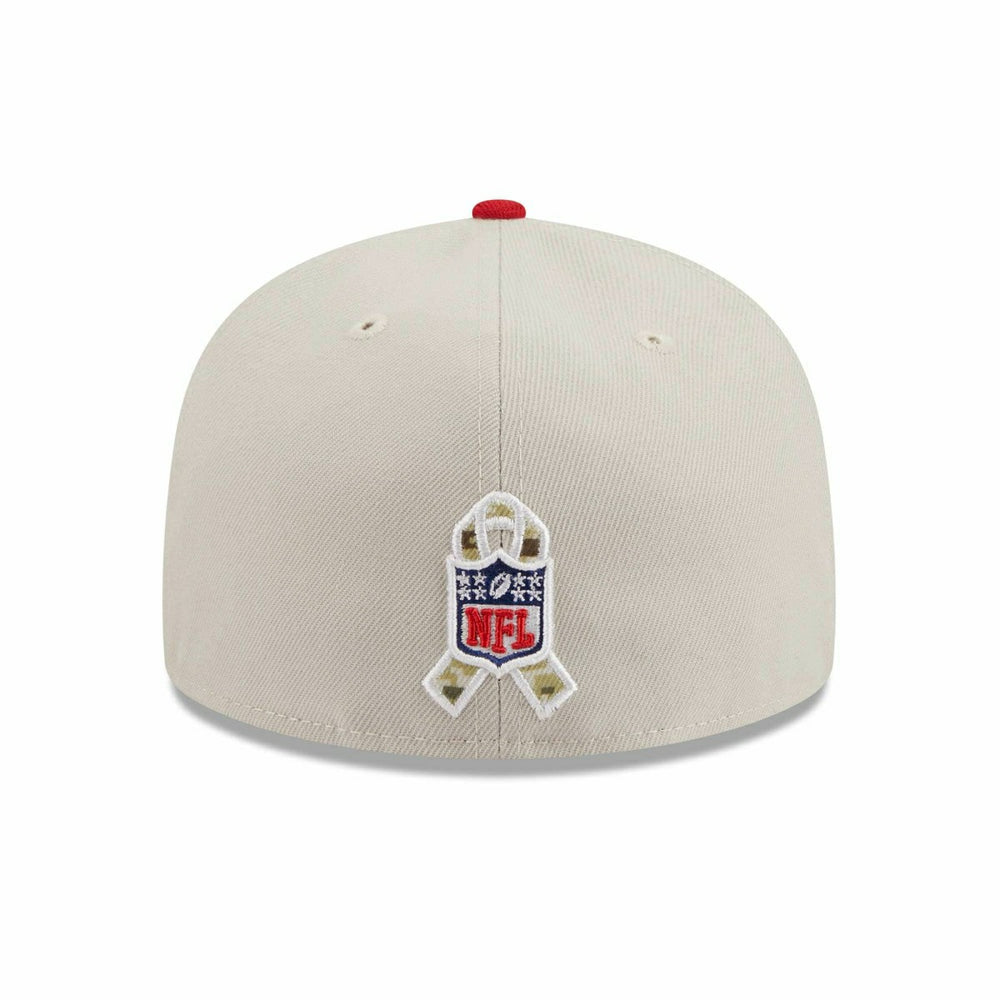 San Francisco 49ers 2023 NFL Salute to Service New Era 59FIFTY Fitted Cap - Taass Online