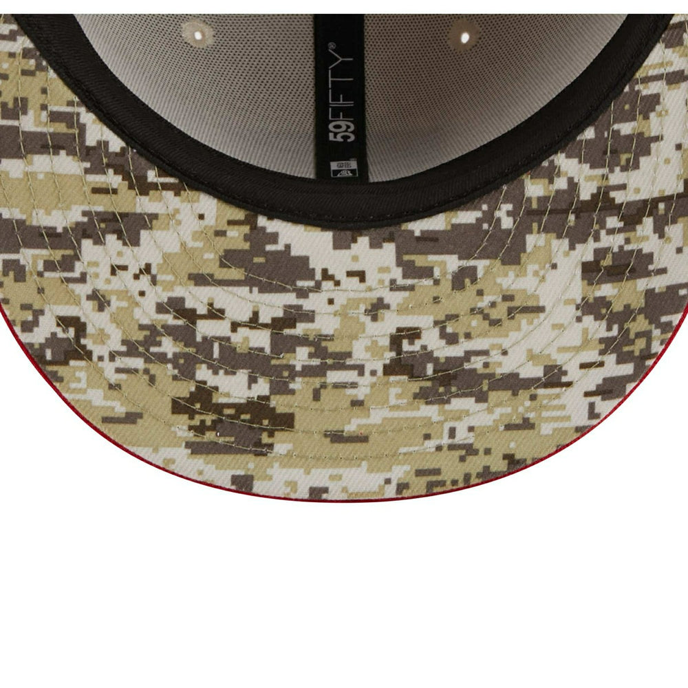 San Francisco 49ers 2023 NFL Salute to Service New Era 59FIFTY Fitted Cap - Taass Online
