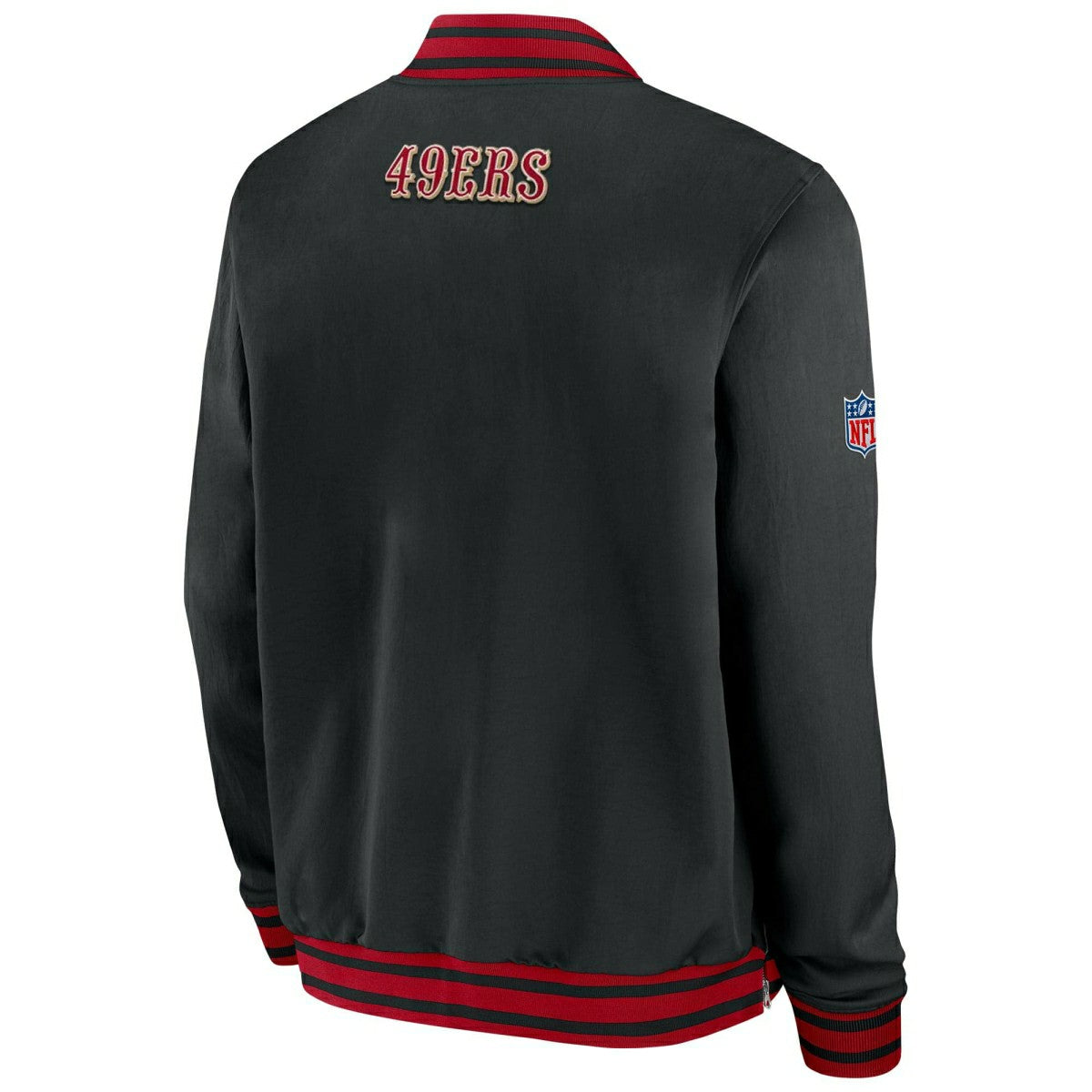 San Francisco 49ers NFL Sideline Nike Coach Bomber Jacket - Taass discount