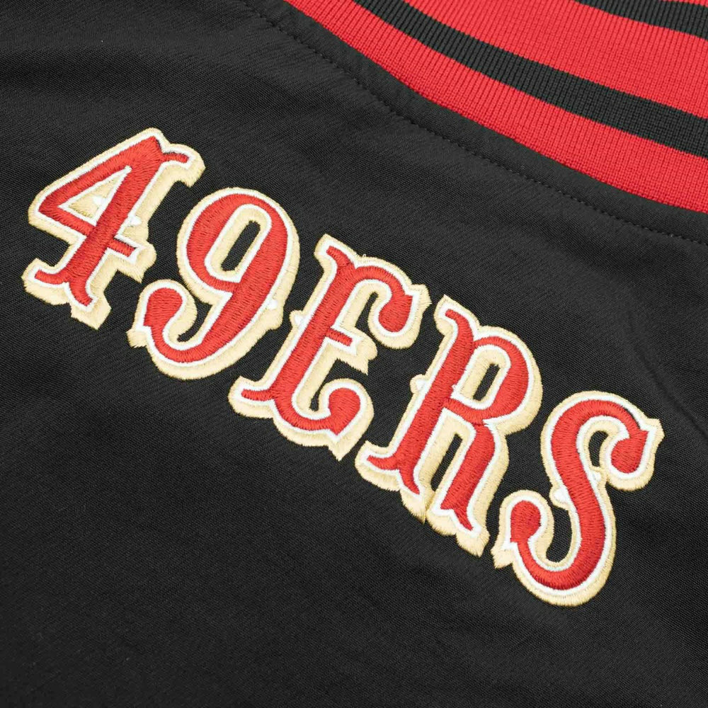 San Francisco 49ers NFL Sideline Nike Coach Bomber Jacket - Taass discount