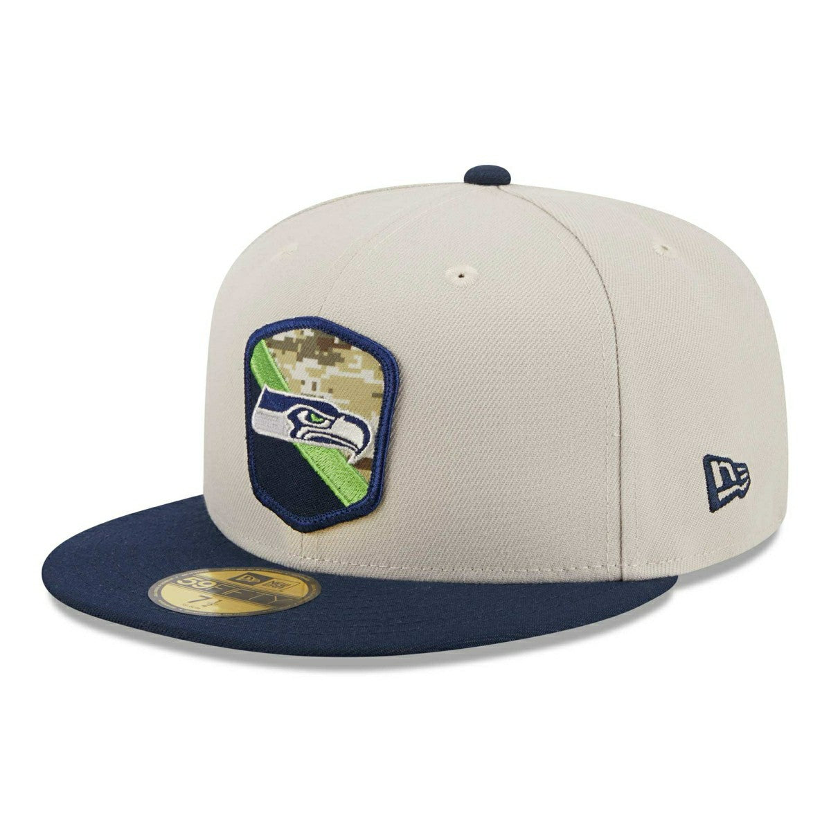 Seattle Seahawks 2023 NFL Salute to Service New Era 59FIFTY Fitted Cap - Taass sale