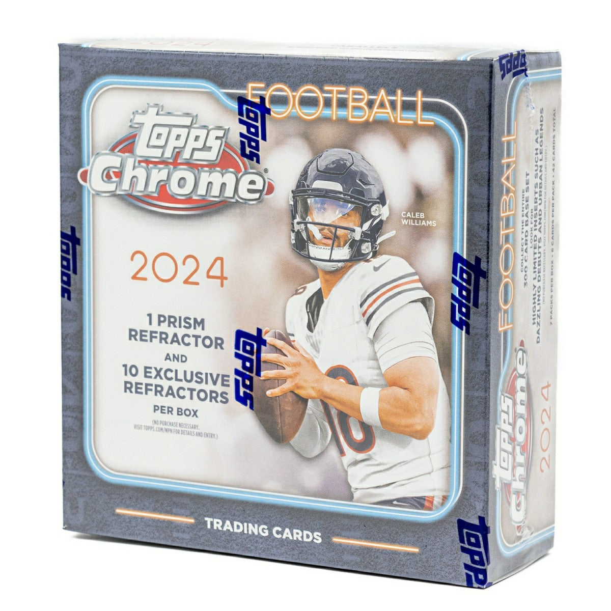 2024 Topps Chrome Football Mega Box - Taass sale