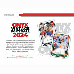 2024 Onyx Vintage Base Series Football Hobby Box - Taass US
