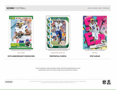 2024 Panini Score NFL Football Value Fat-Pack Box - Taass US