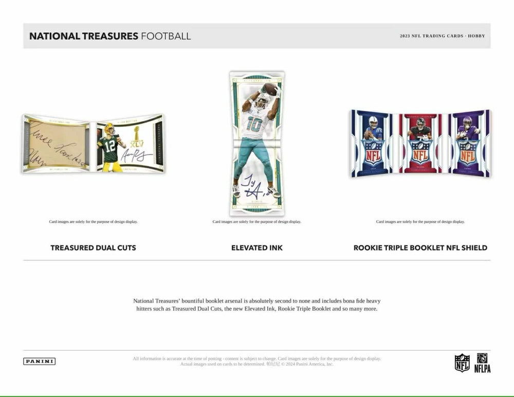 2023 Panini National Treasures NFL Football Hobby Box - Taass on sale