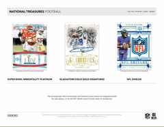 2023 Panini National Treasures NFL Football Hobby Box - Taass on sale