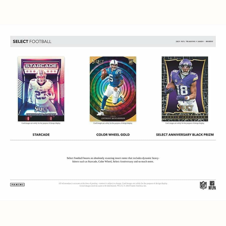 2023 Panini Select Football NFL Hobby Box - Taass for sale