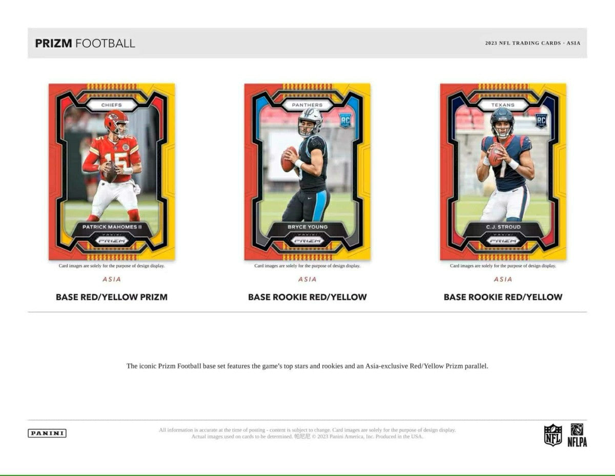 2023 Panini Prizm Football NFL Asia Box - Taass outlet