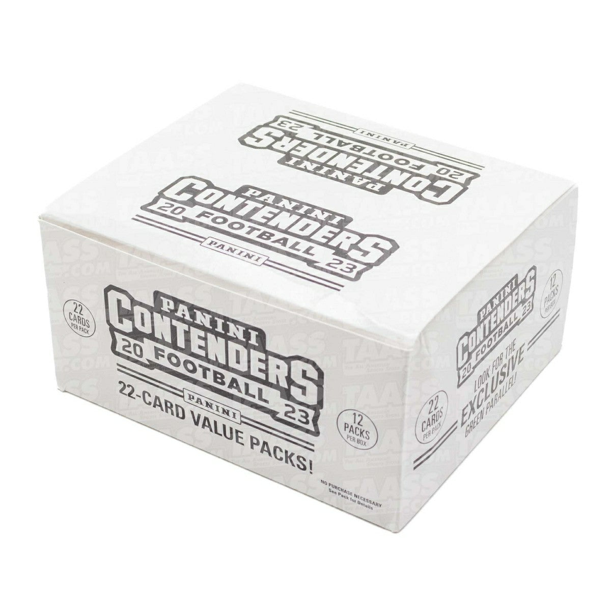 2023 Panini Contenders Football NFL Jumbo Value Fat-Pack Box - Taass US