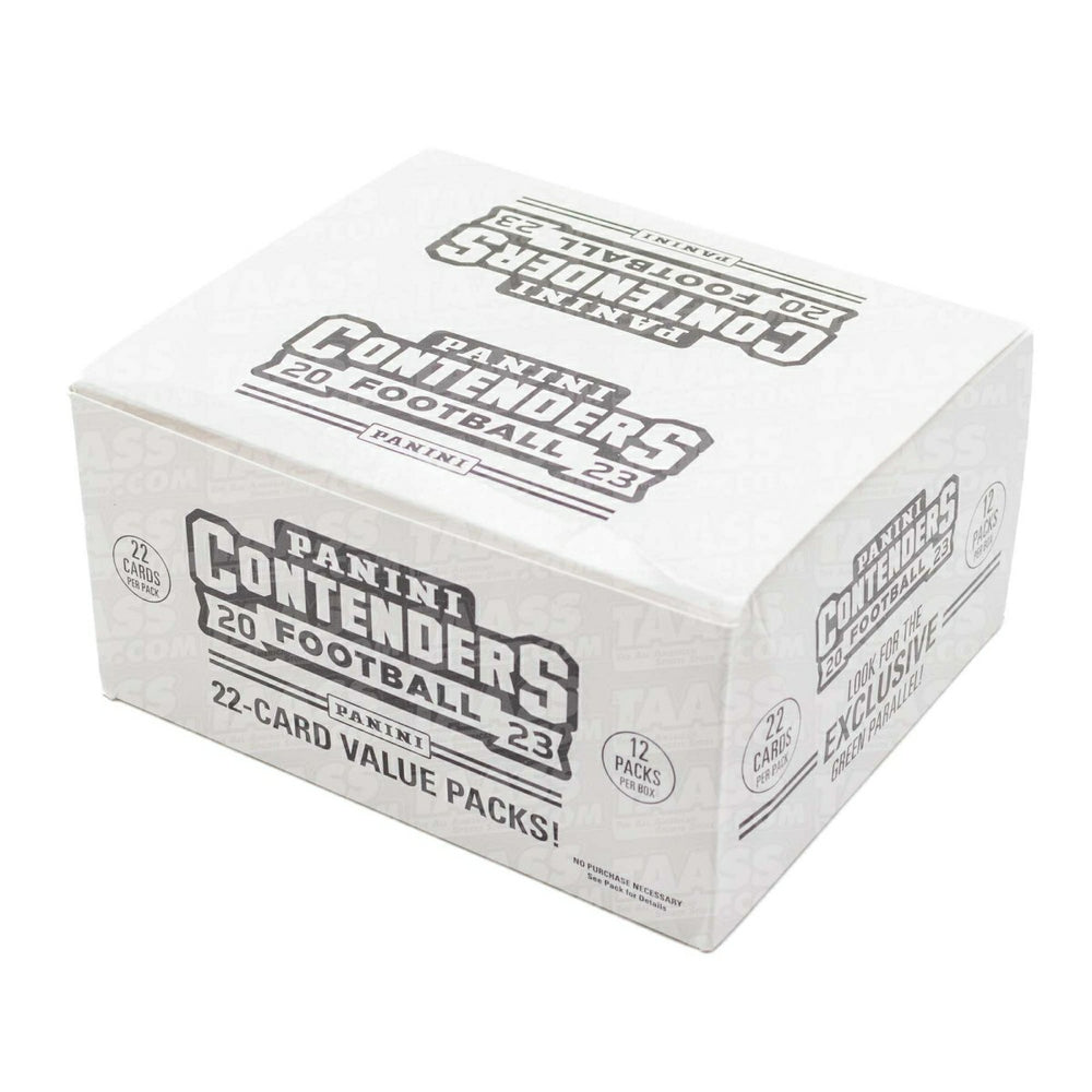 2023 Panini Contenders Football NFL Jumbo Value Fat-Pack Box - Taass US