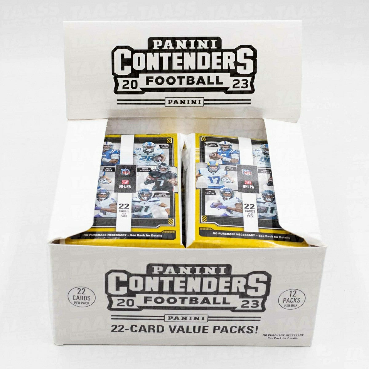 2023 Panini Contenders Football NFL Jumbo Value Fat-Pack Box - Taass US