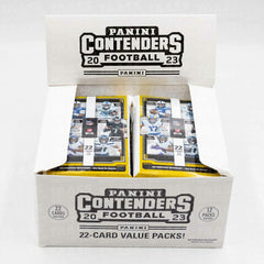 2023 Panini Contenders Football NFL Jumbo Value Fat-Pack Box - Taass US