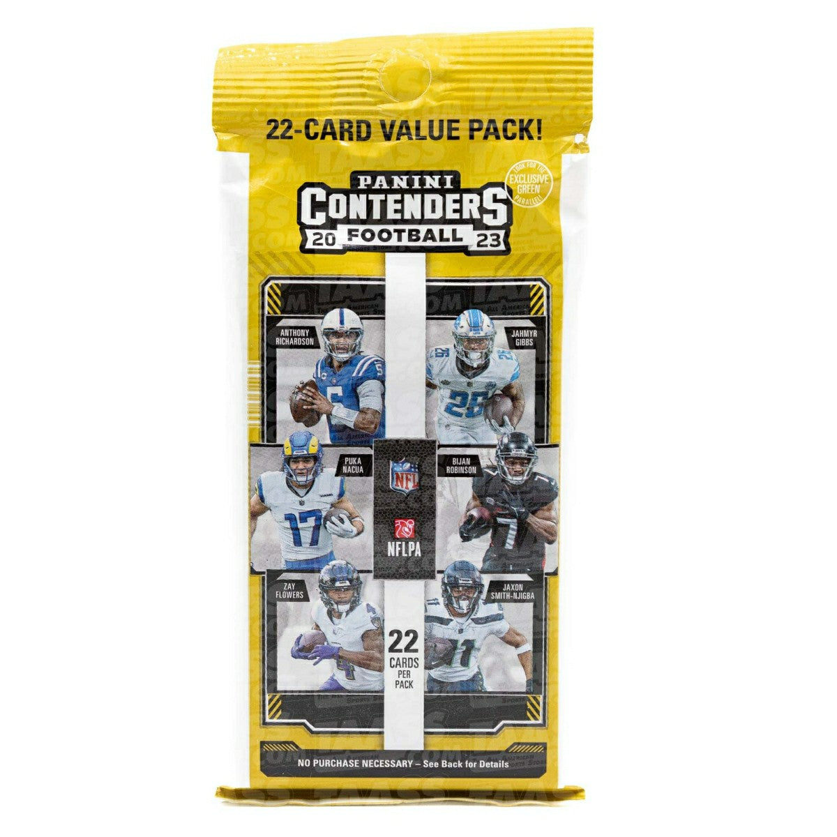 2023 Panini Contenders Football NFL Jumbo Value Fat-Pack - Taass on sale