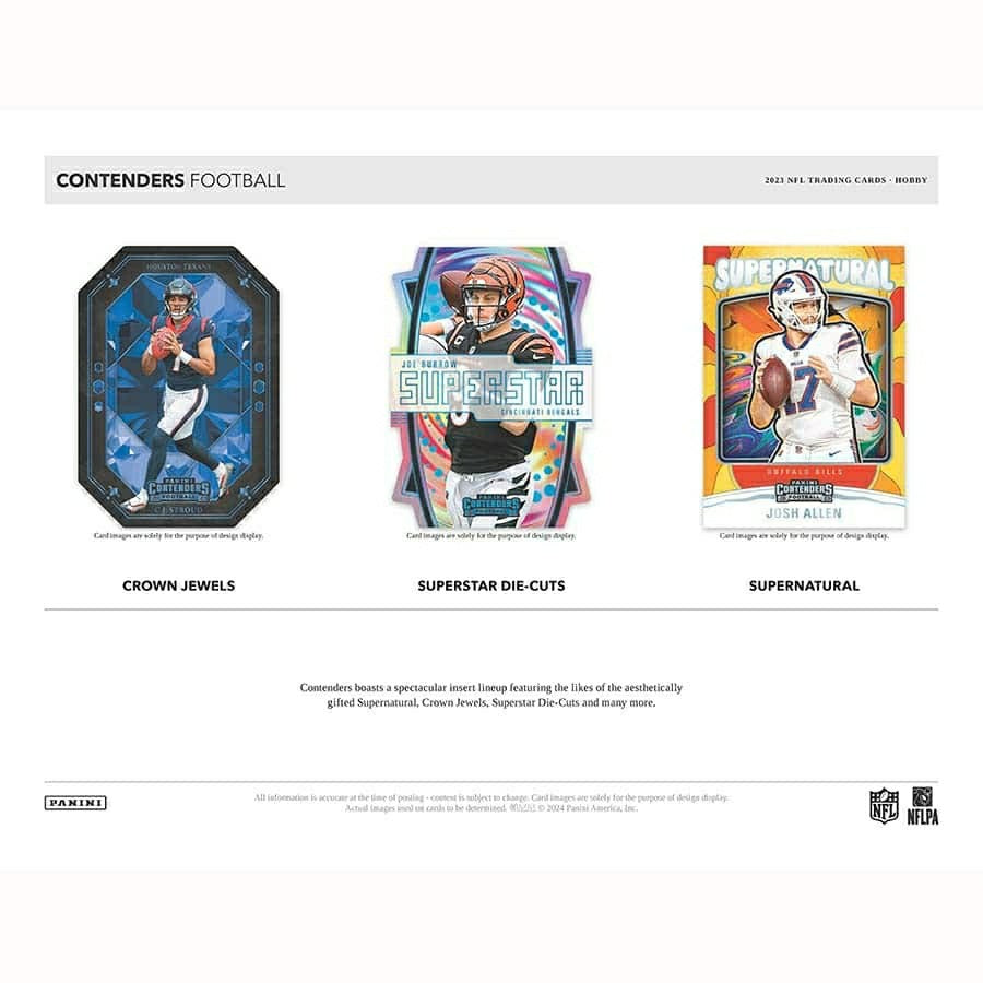 2023 Panini Contenders Football NFL Hobby Box - Taass sale